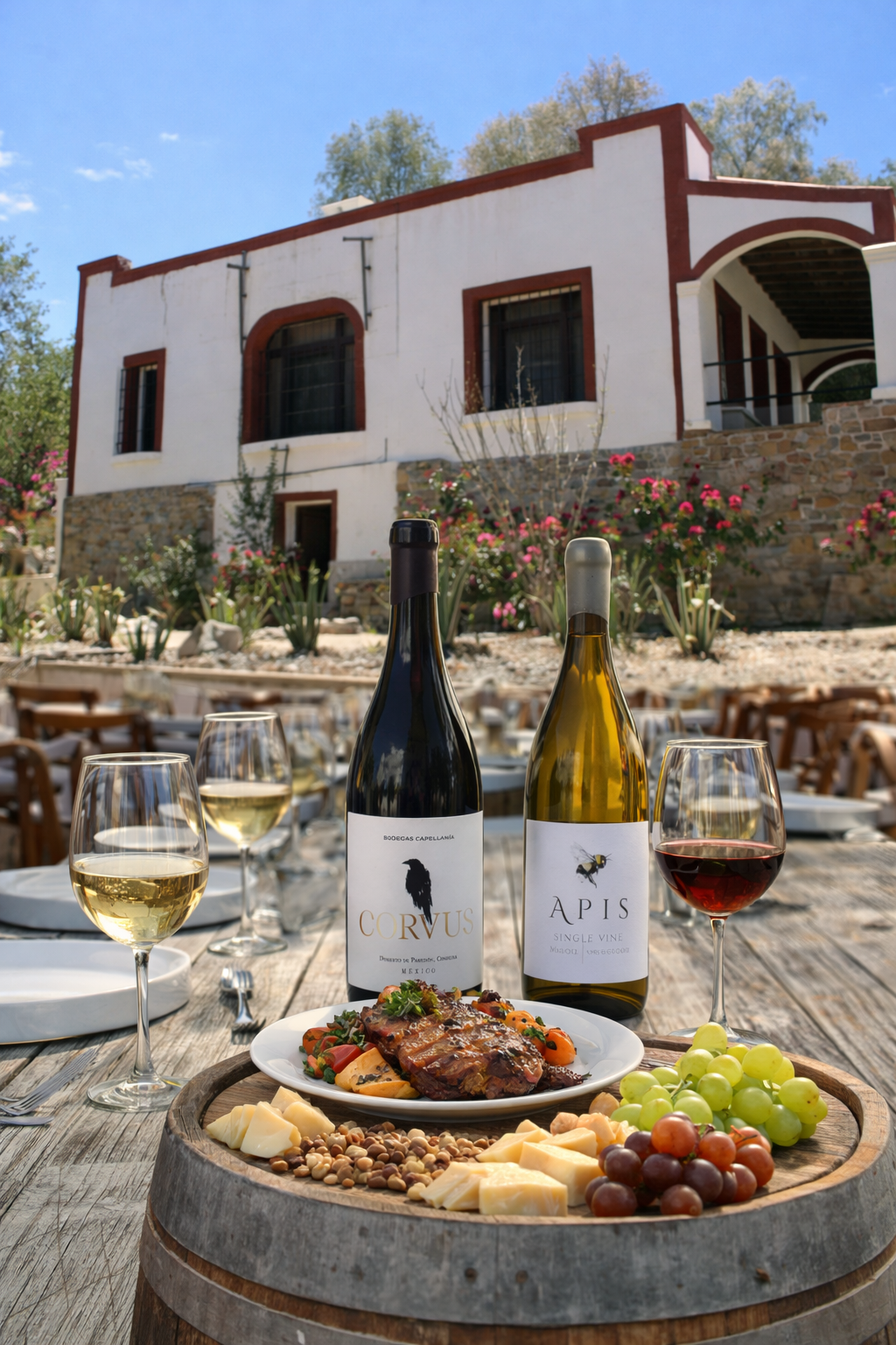 Comida Maridaje en la Ex Hacienda
